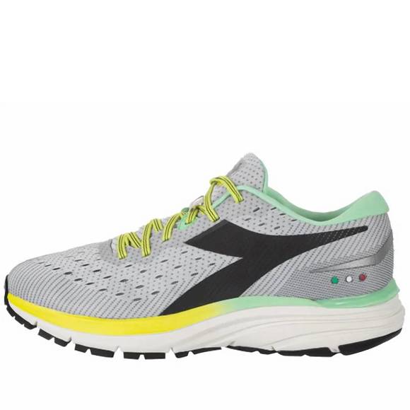 NEW DIADORA men's mythos blushield sneaker shoes- medium width in alloysteelgr